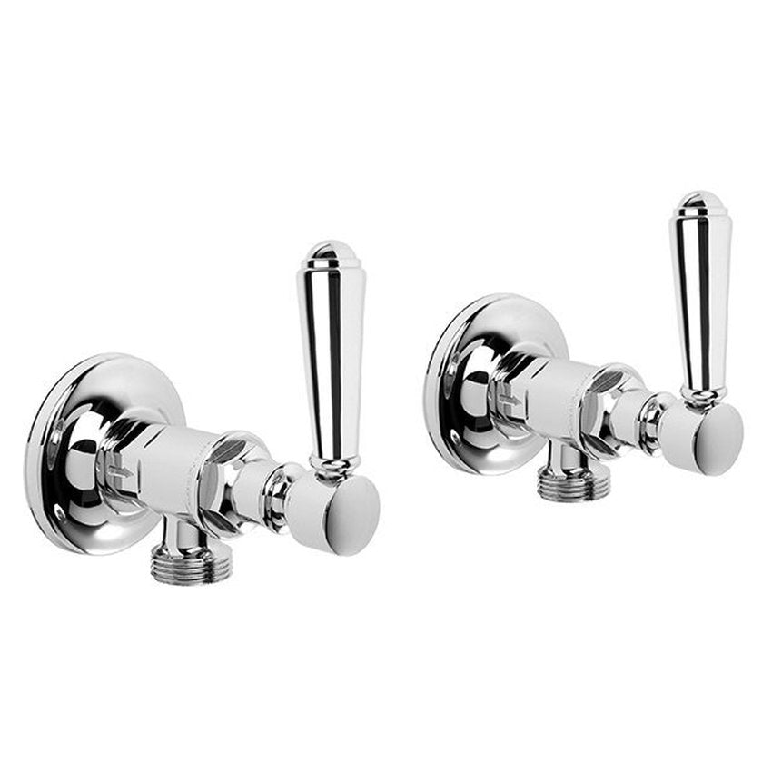 Brodware Winslow Washing Machine Taps I, Metal Lever