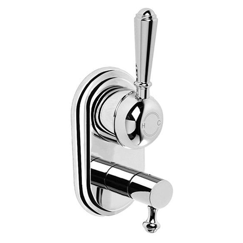 Brodware Winslow Mixer Diverter, Metal Lever