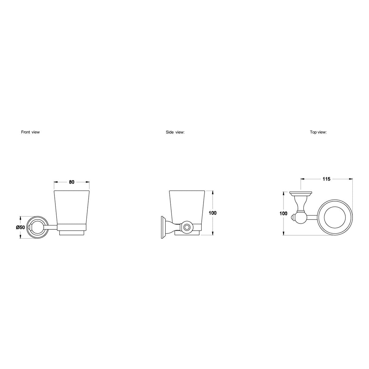 Brodware Winslow Tumbler Holder
