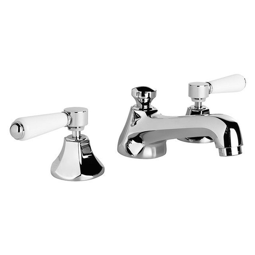 Brodware Classique Basin Set I, White Porcelain Lever