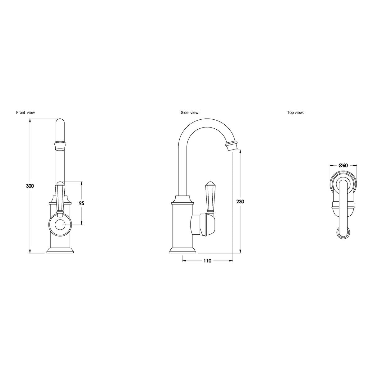 Brodware Classique Basin Mixer II