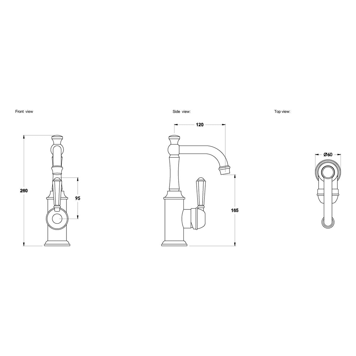 Brodware Classique Basin Mixer I