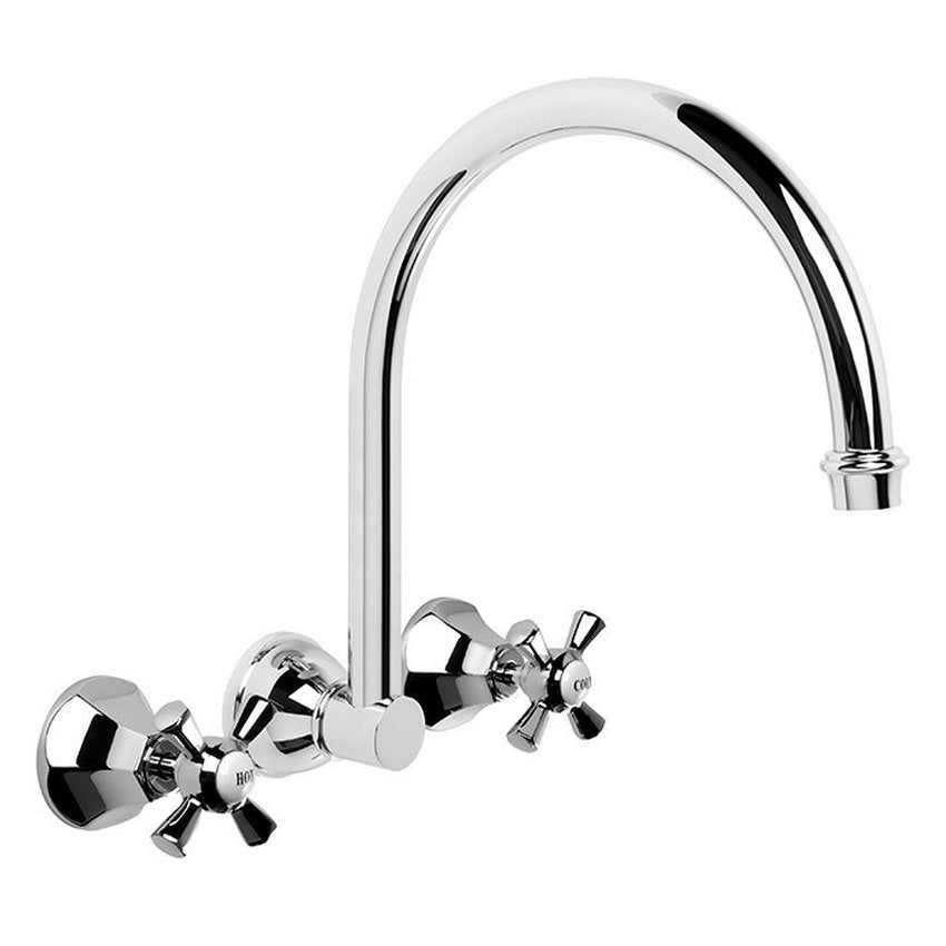 Brodware Classique Wall Set, Cross Handle - Ceramic Disc