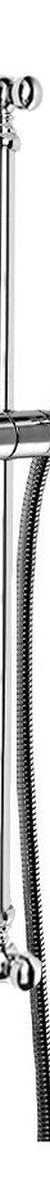 Brodware Classique Handshower, Black Porcelain Insert