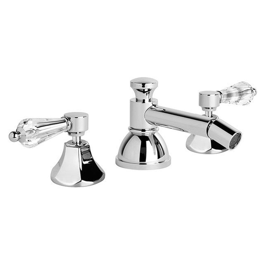 Brodware Classique Bidet Set, Kristall Lever