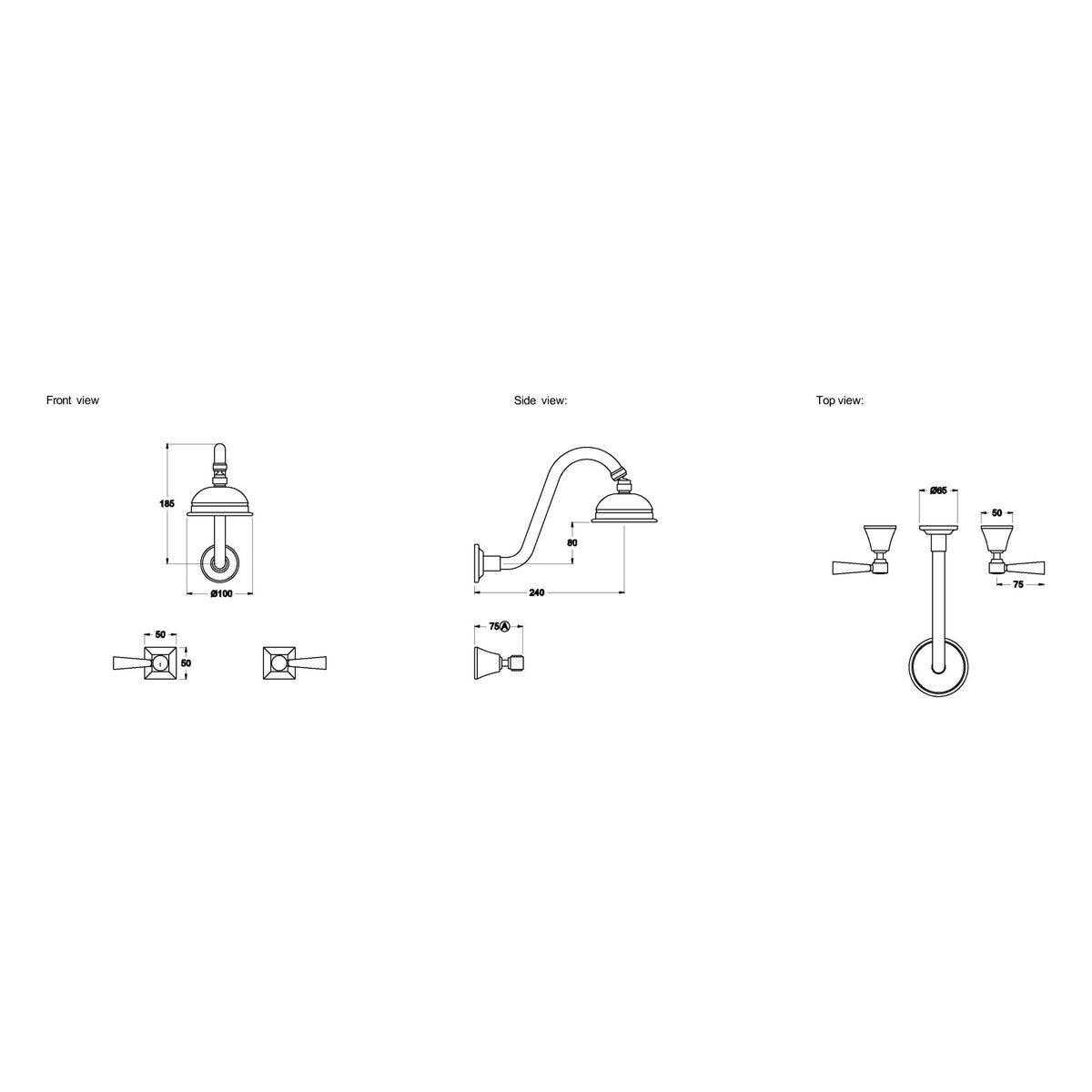 Brodware Michelangelo Shower Set