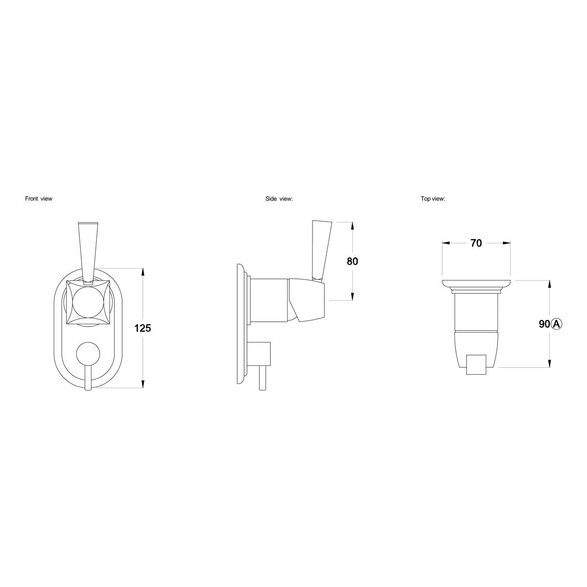 Brodware Michelangelo Mixer Diverter I