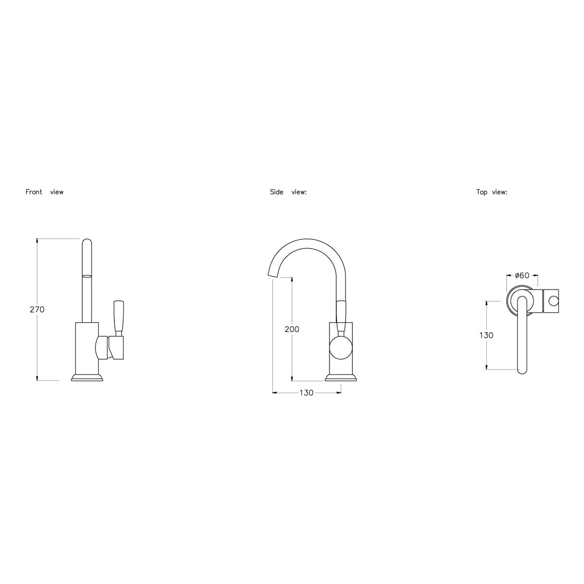 Brodware Manhattan Basin Mixer II
