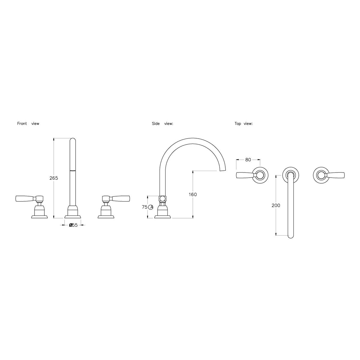 Brodware Manhattan Bath Set I