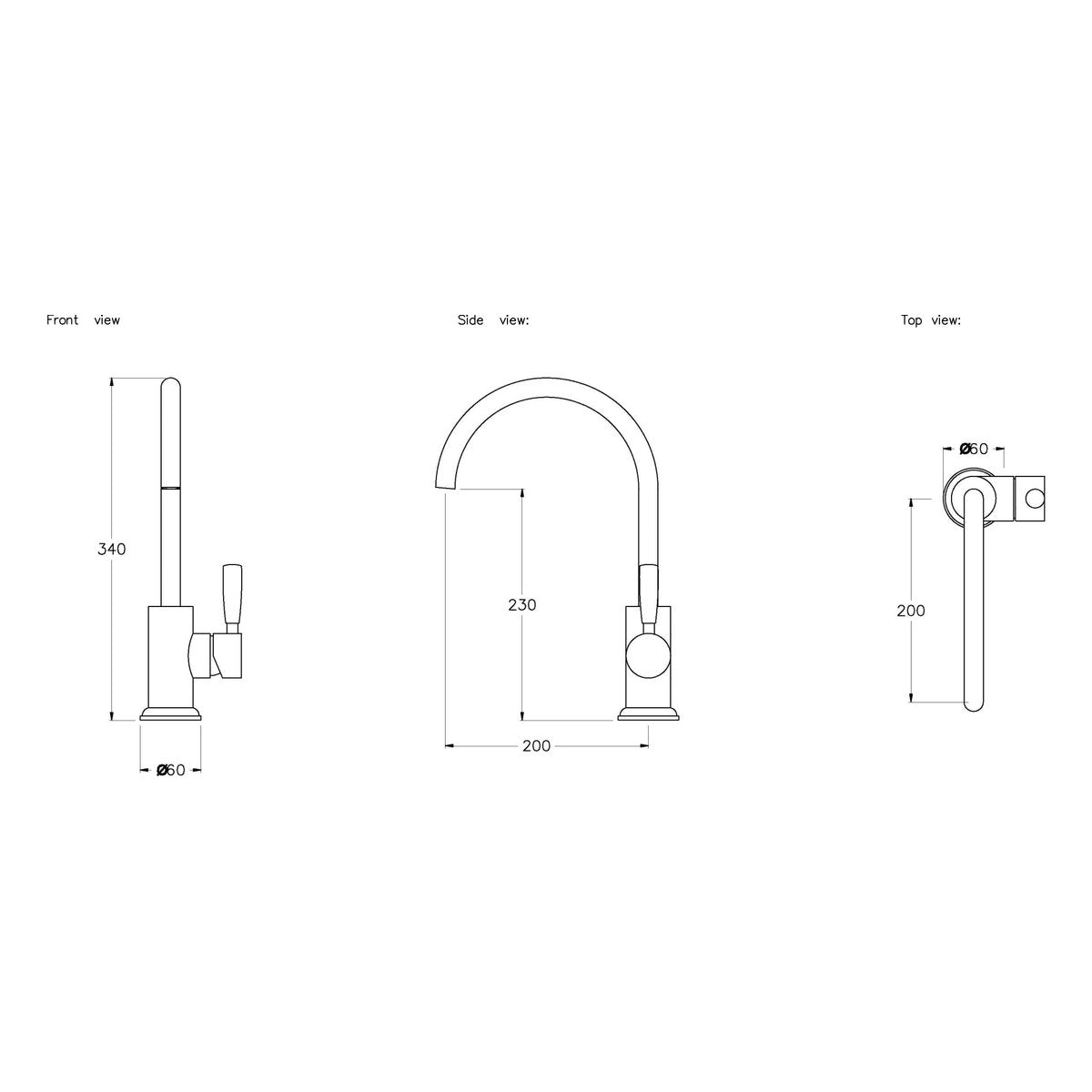 Brodware Manhattan Kitchen Mixer I
