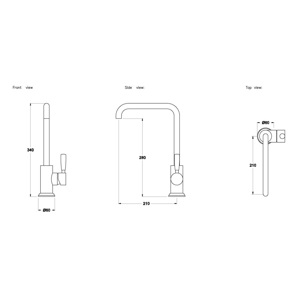 Brodware Manhattan Kitchen Mixer II