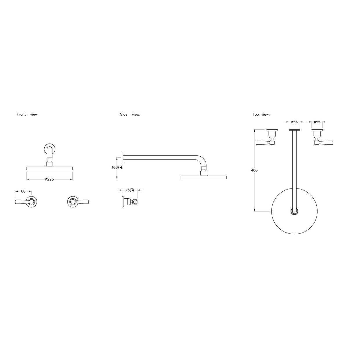 Brodware Manhattan Shower Set