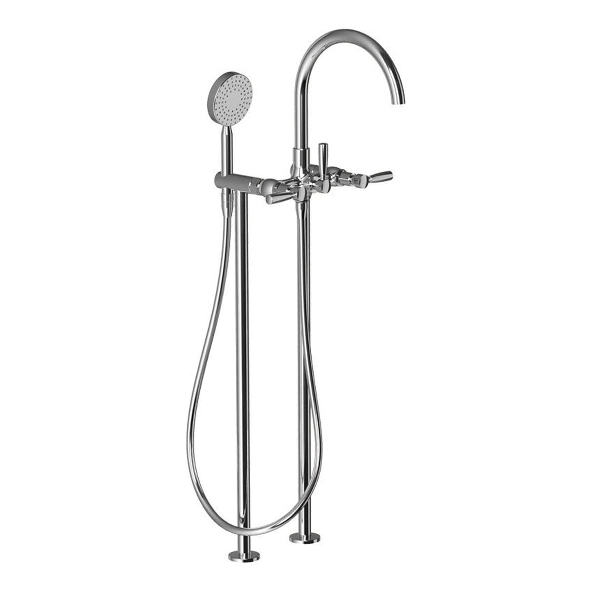 Brodware Manhattan Bath Mixer With Handshower III
