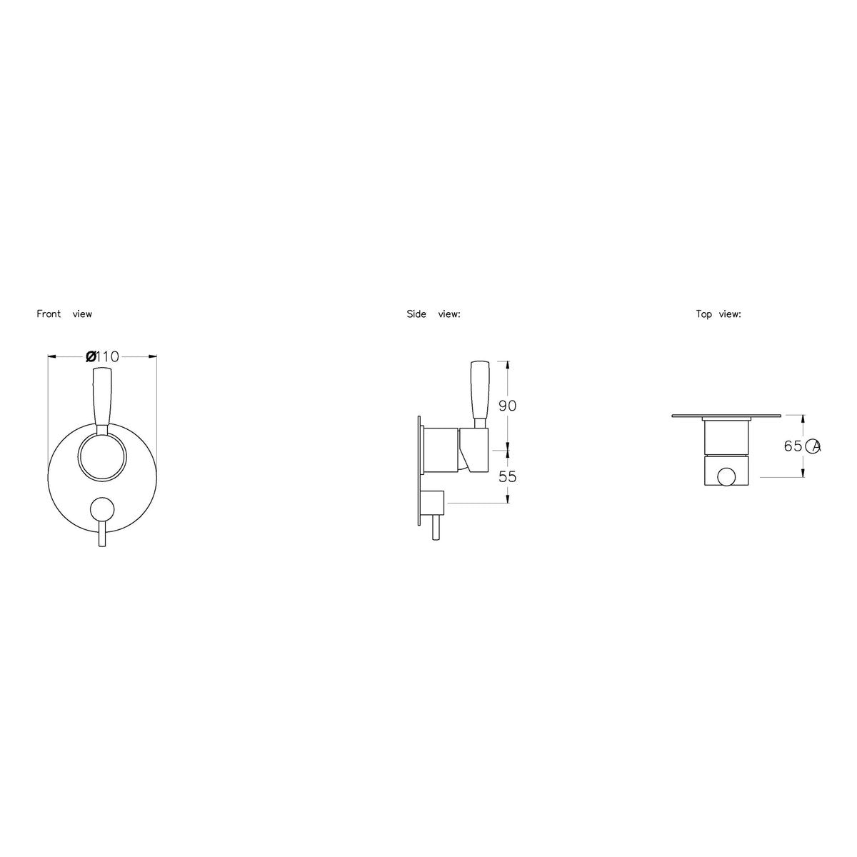 Brodware Manhattan Mixer Diverter