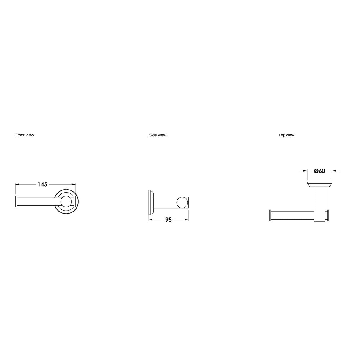 Brodware Manhattan Toilet Roll Holder II