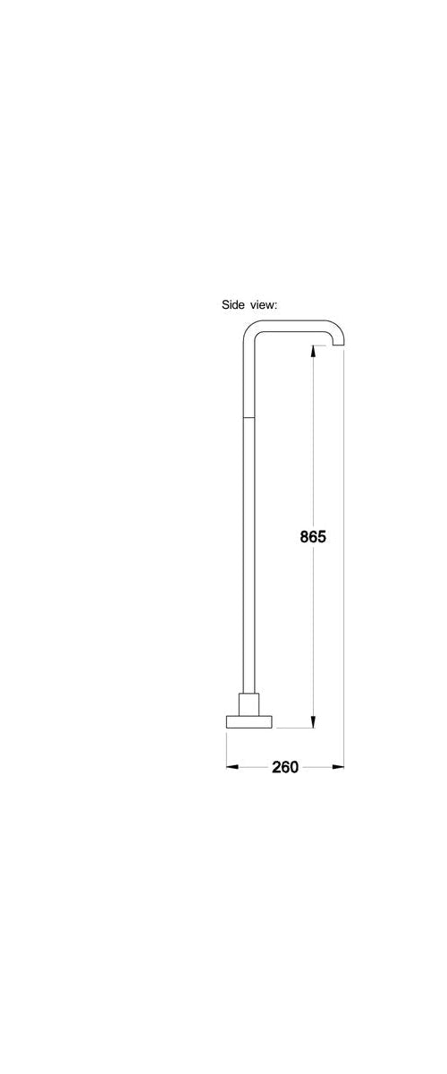 Brodware Nanobar Bath Spout