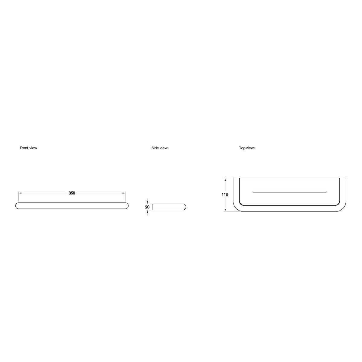 Brodware Nanobar Shelf
