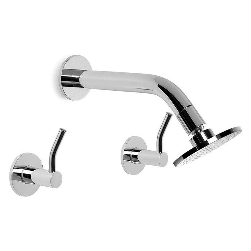 Brodware Yokato 100mm Shower Set, Upswept Lever (DDA compliant)