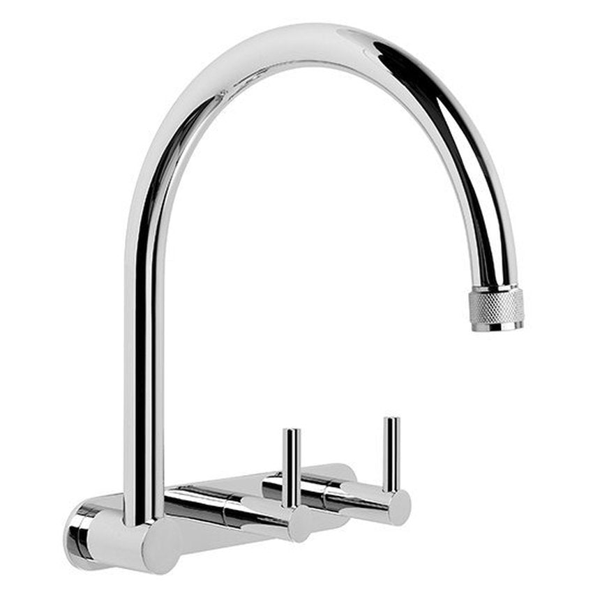 Brodware Yokato 225mm Wall Set, Metal Lever