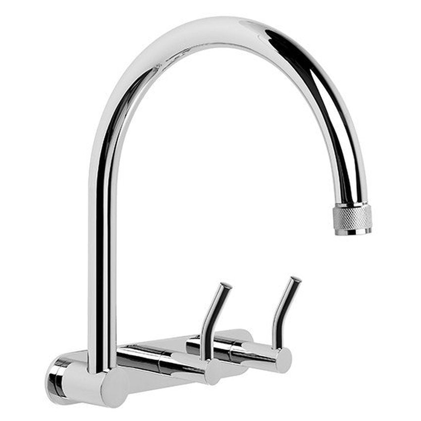 Brodware Yokato 225mm Wall Set, Upswept Lever (DDA compliant)