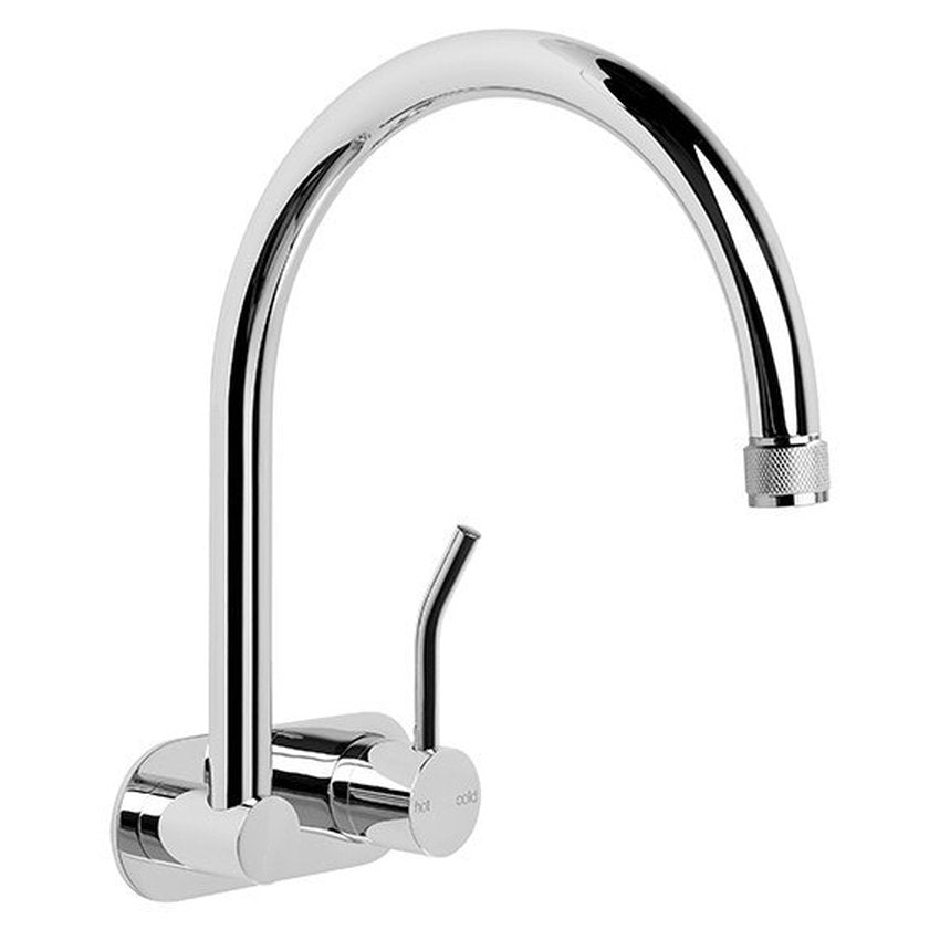 Brodware Yokato 235mm Wall Mixer Set, Upswept Lever (DDA compliant)