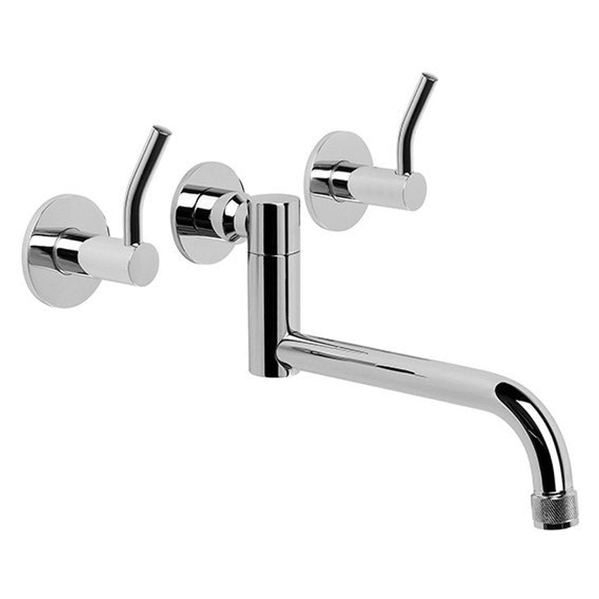 Brodware Yokato 210mm Wall Set I, Upswept Lever (DDA compliant)