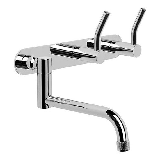 Brodware Yokato 210mm Wall Set II, Upswept Lever (DDA compliant)