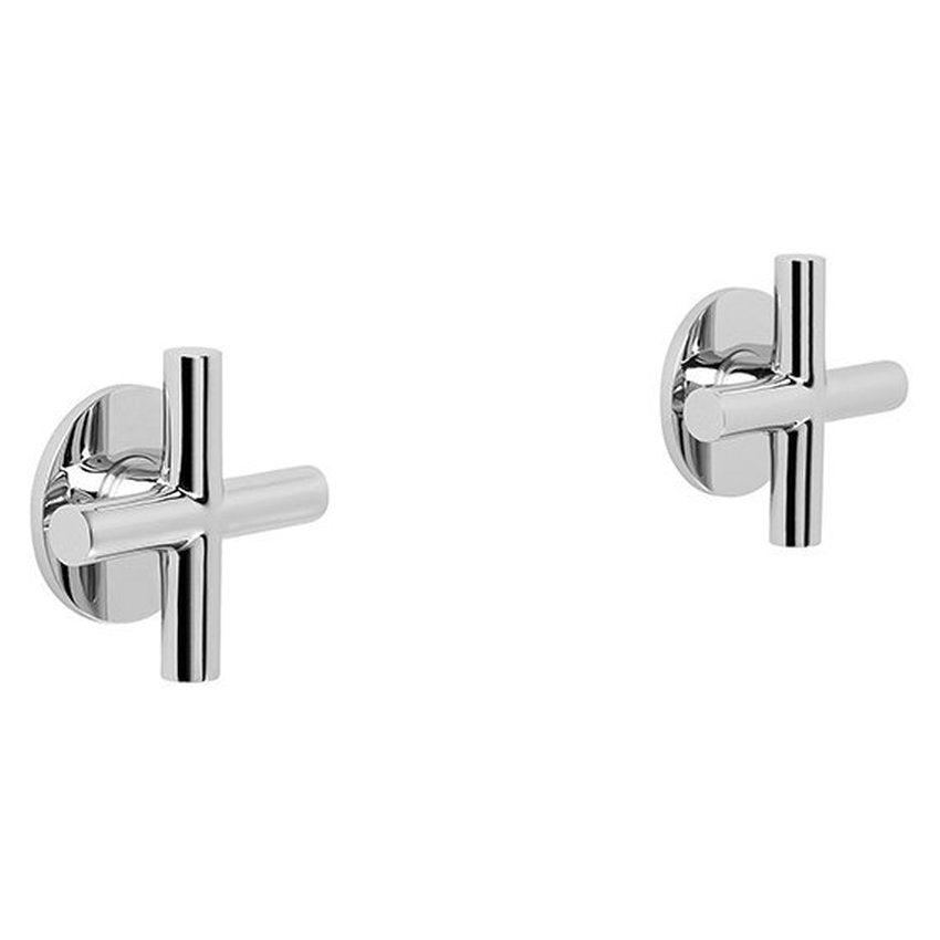 Brodware Yokato Wall Taps II, Cross Handle