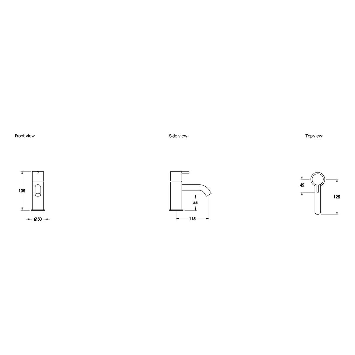 Brodware Minim Basin Mixer