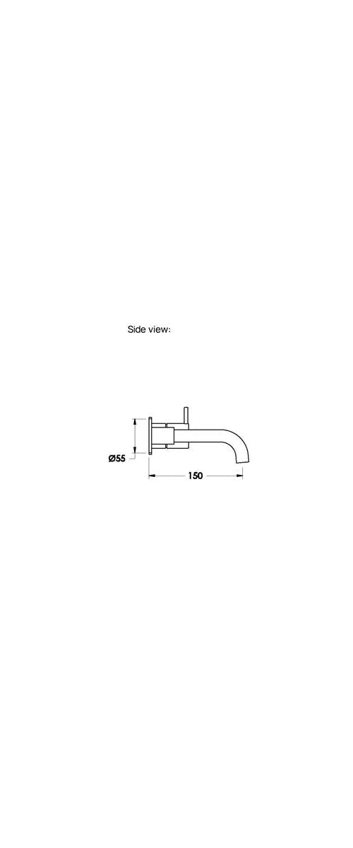 Brodware Minim 150mm Wall Mixer Set I