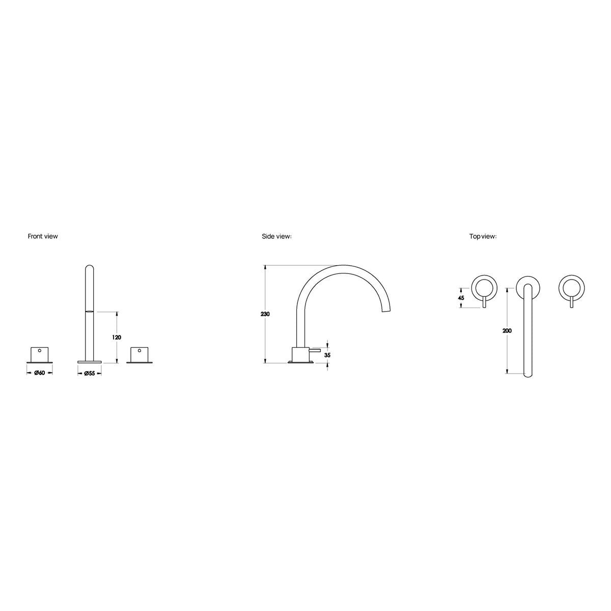 Brodware Minim Bath Set