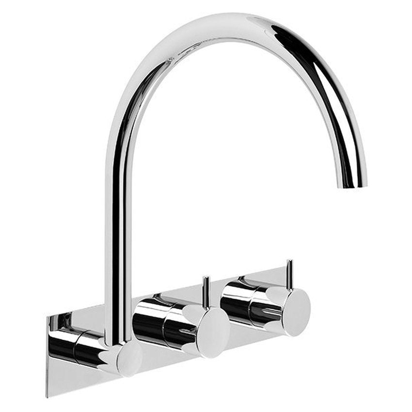 Brodware Minim Swivel Spout Wall Set I