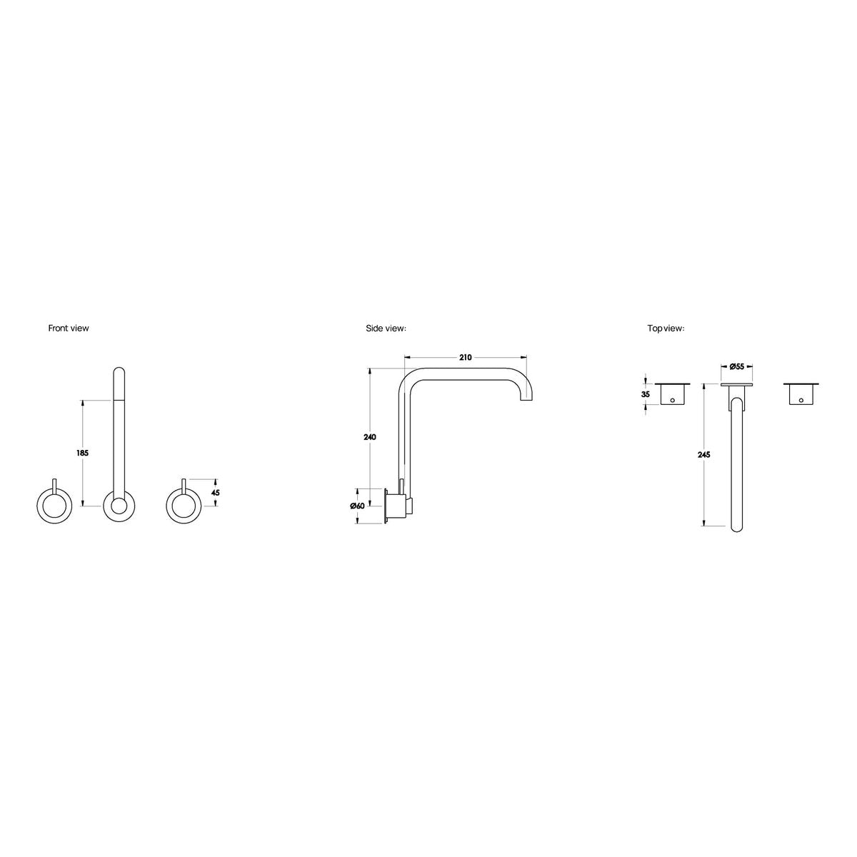Brodware Minim Wall Set I