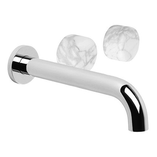 Brodware Halo 200mm Wall Set II, Marble Handle