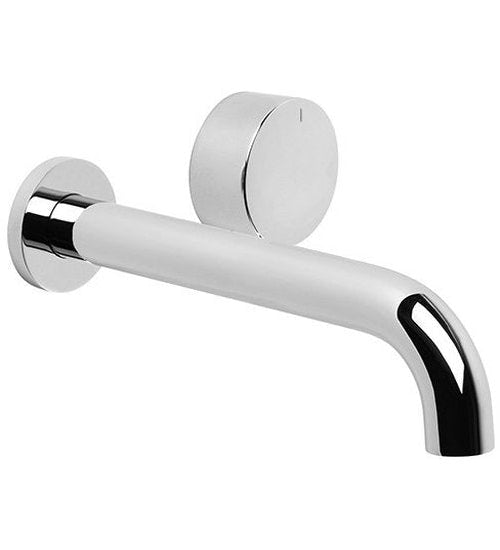 Brodware Halo 200mm Wall Mixer Set, Metal Handle