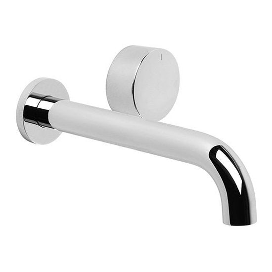 Brodware Halo 200mm Wall Mixer Set, Metal Handle