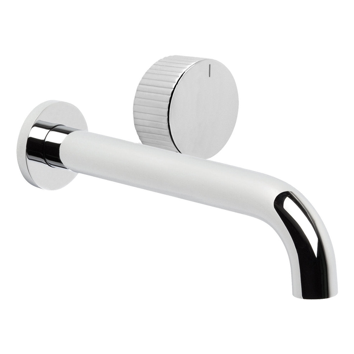 Brodware Halo 200mm Wall Mixer Set, Pleat Handle