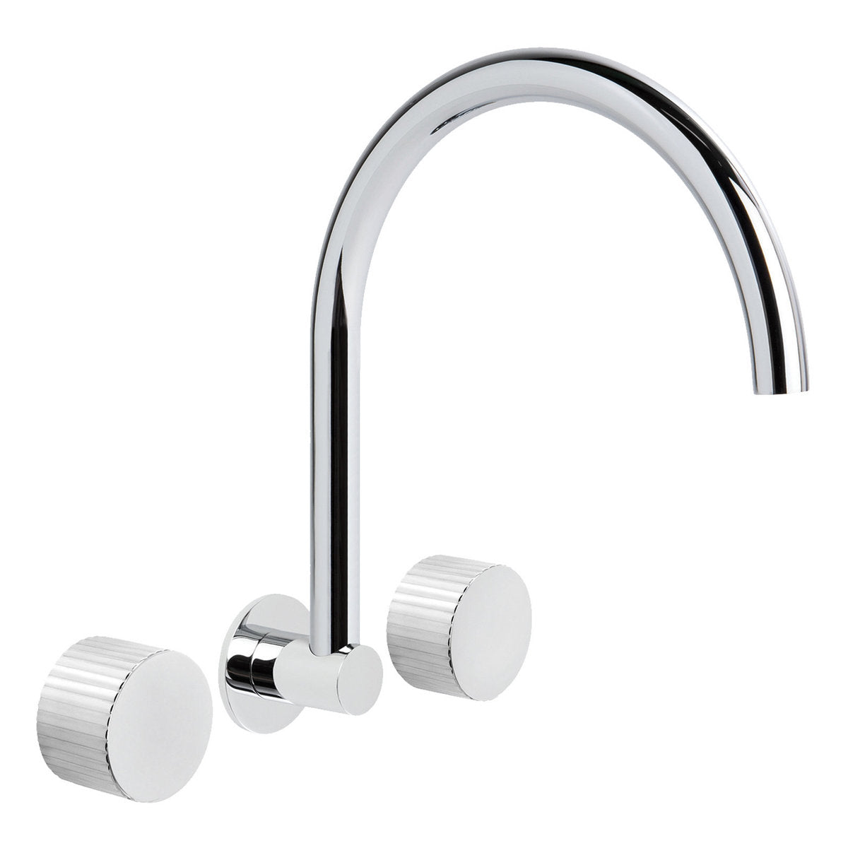 Brodware Halo Swivel Wall Set, Pleat Handle
