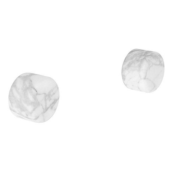 Brodware Halo Wall Taps, Marble Handle