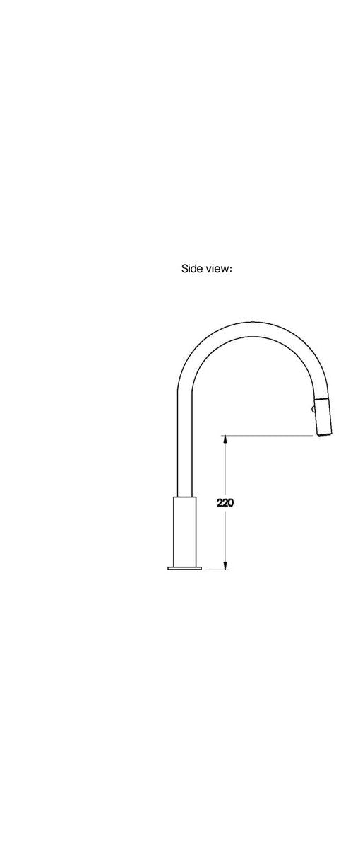 Brodware City Plus Pullout Kitchen Spout I