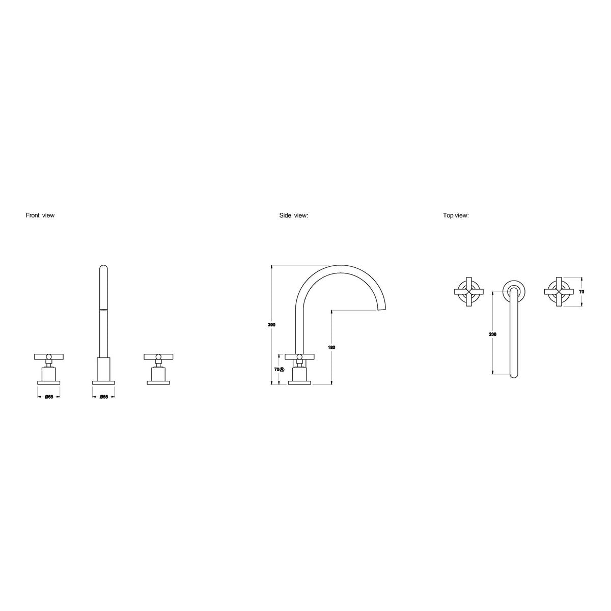 Brodware City Plus Kitchen Set I, Cross Handle