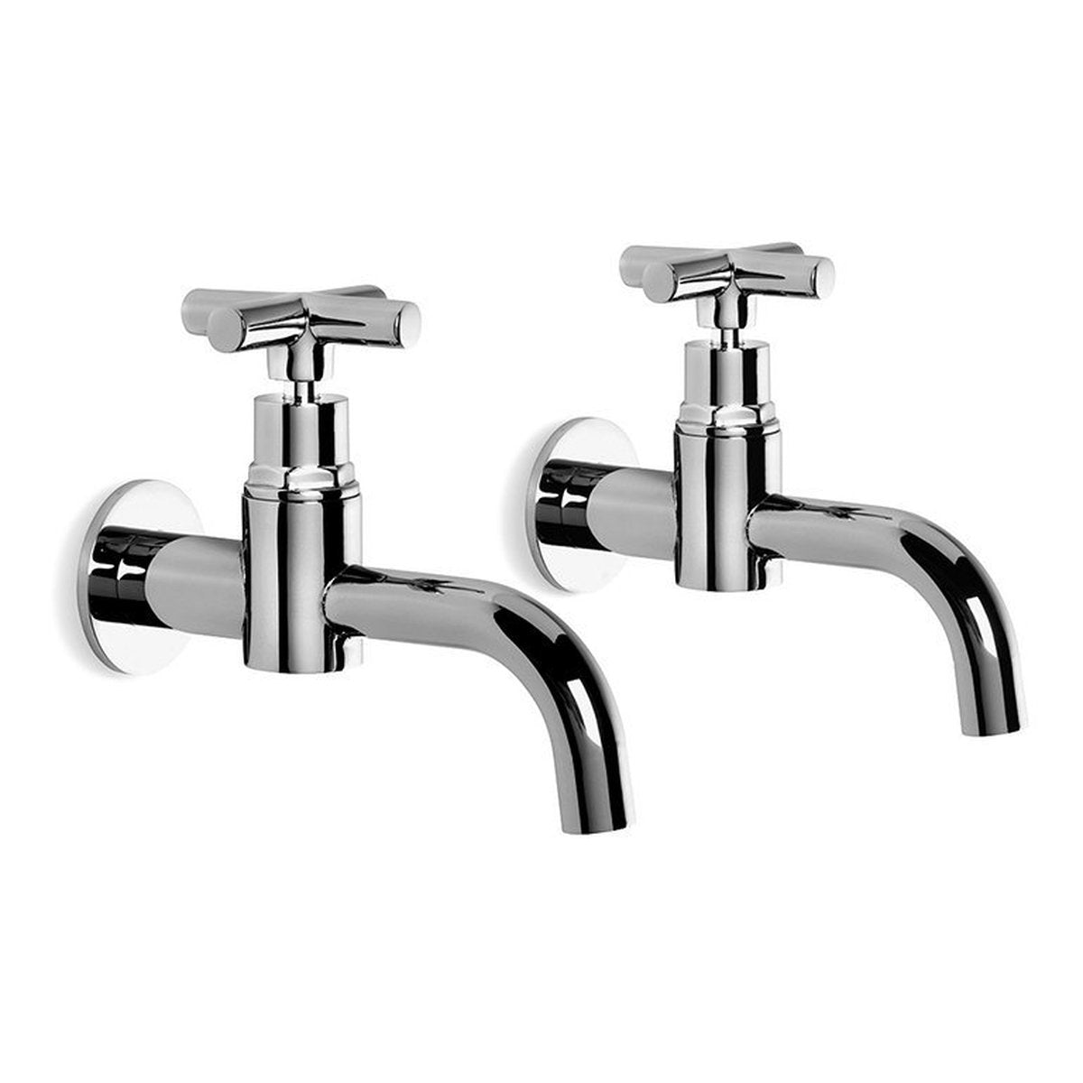 Brodware City Plus Bib Taps, Cross Handle