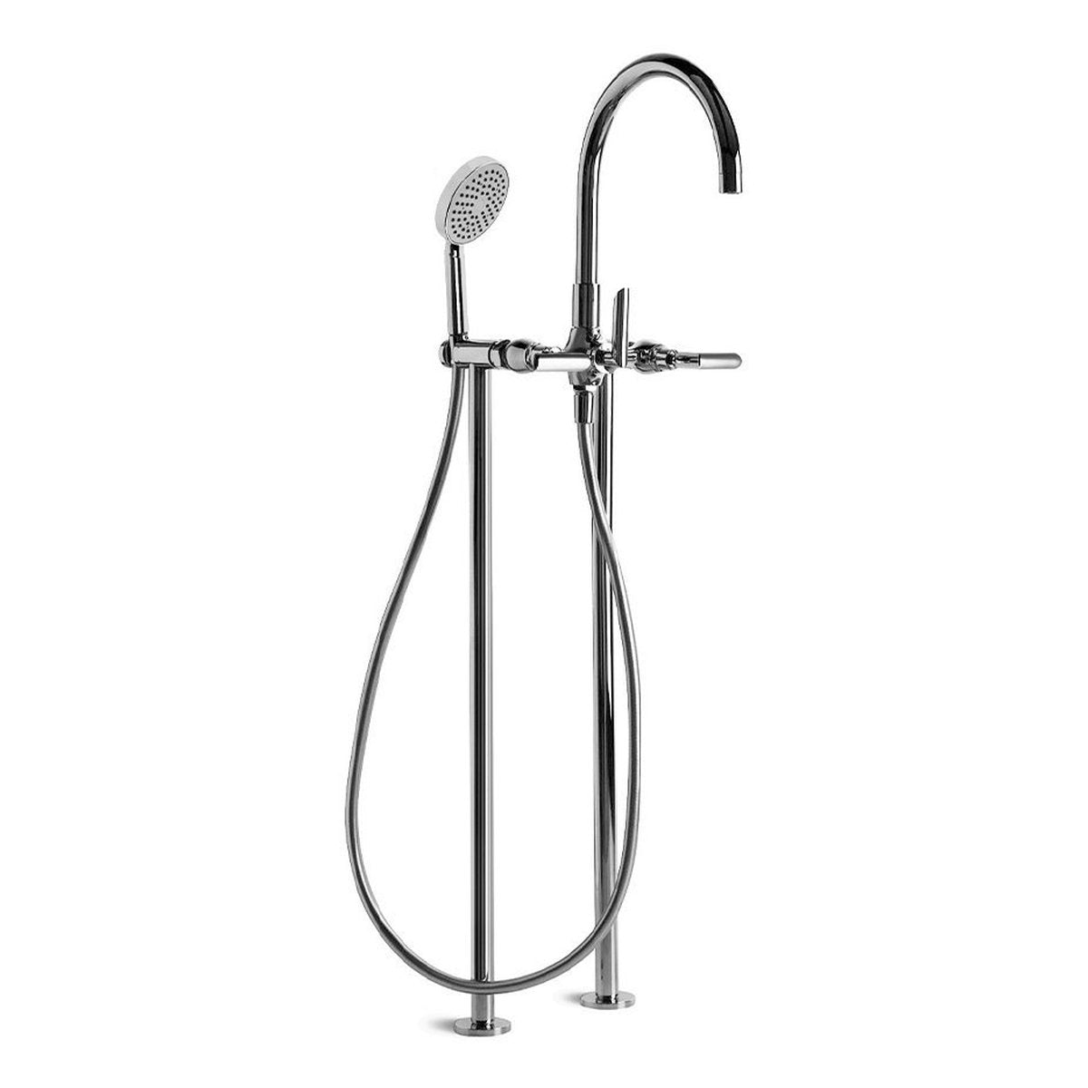 Brodware City Plus Bath Mixer With Handshower III, B Lever