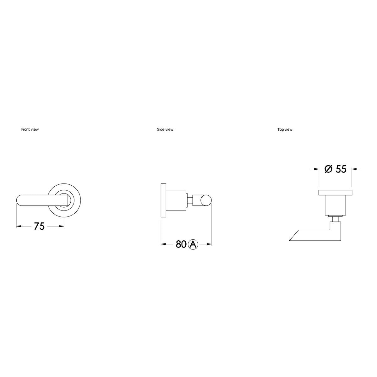 Brodware City Plus Diverter, B Lever