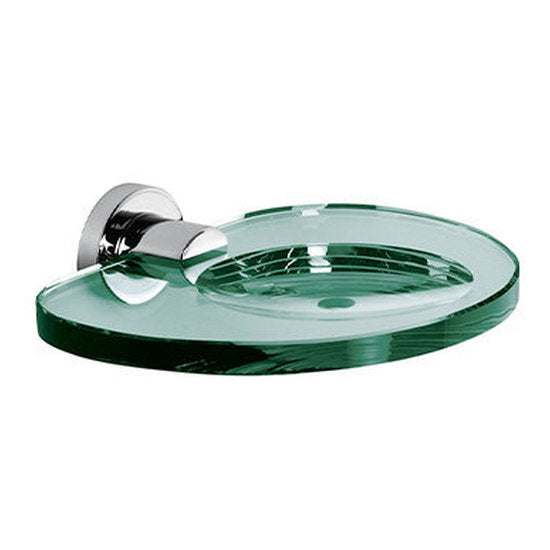 Brodware City Plus Glass Soap Holder
