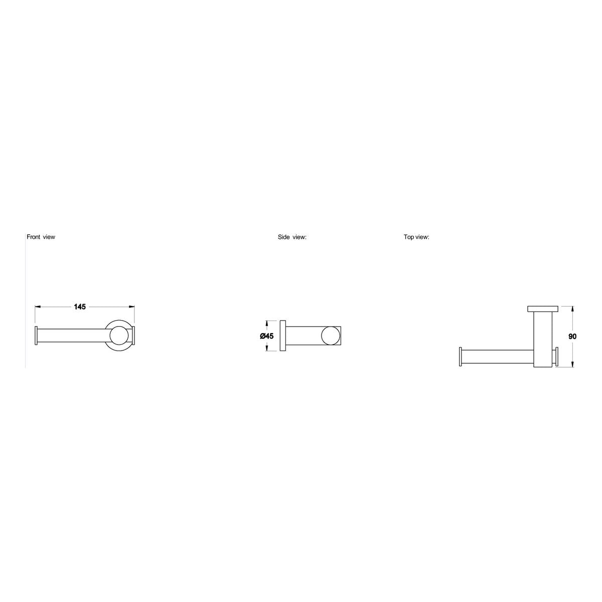 Brodware City Plus Toilet Roll Holder II