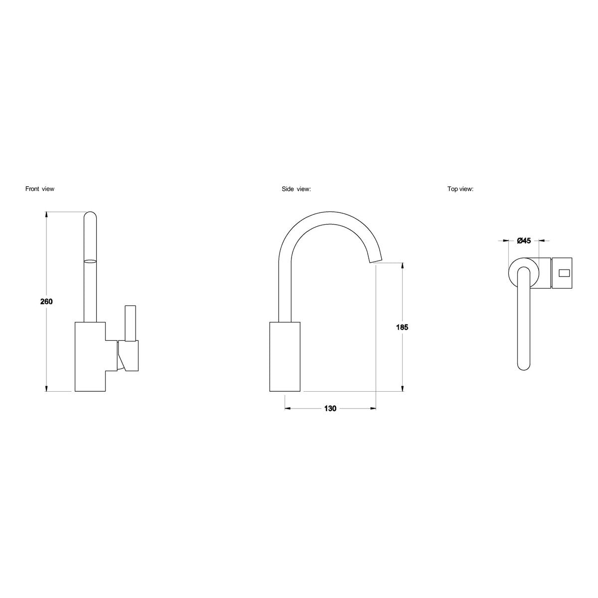 Brodware City Que Basin Mixer II