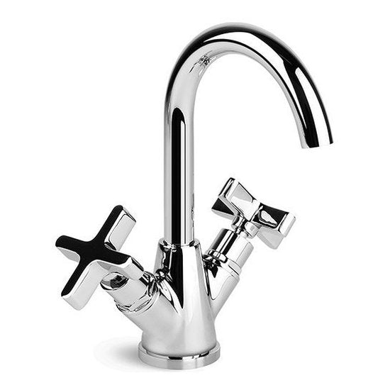 Brodware City Que Basin Mixer - Cross Handle