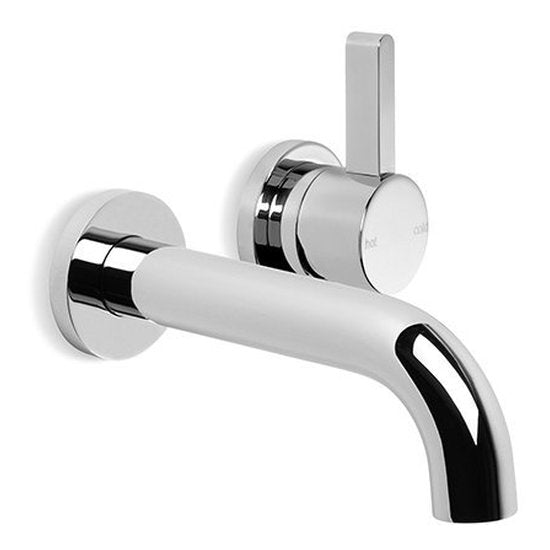Brodware City Que 150mm Wall Mixer Set