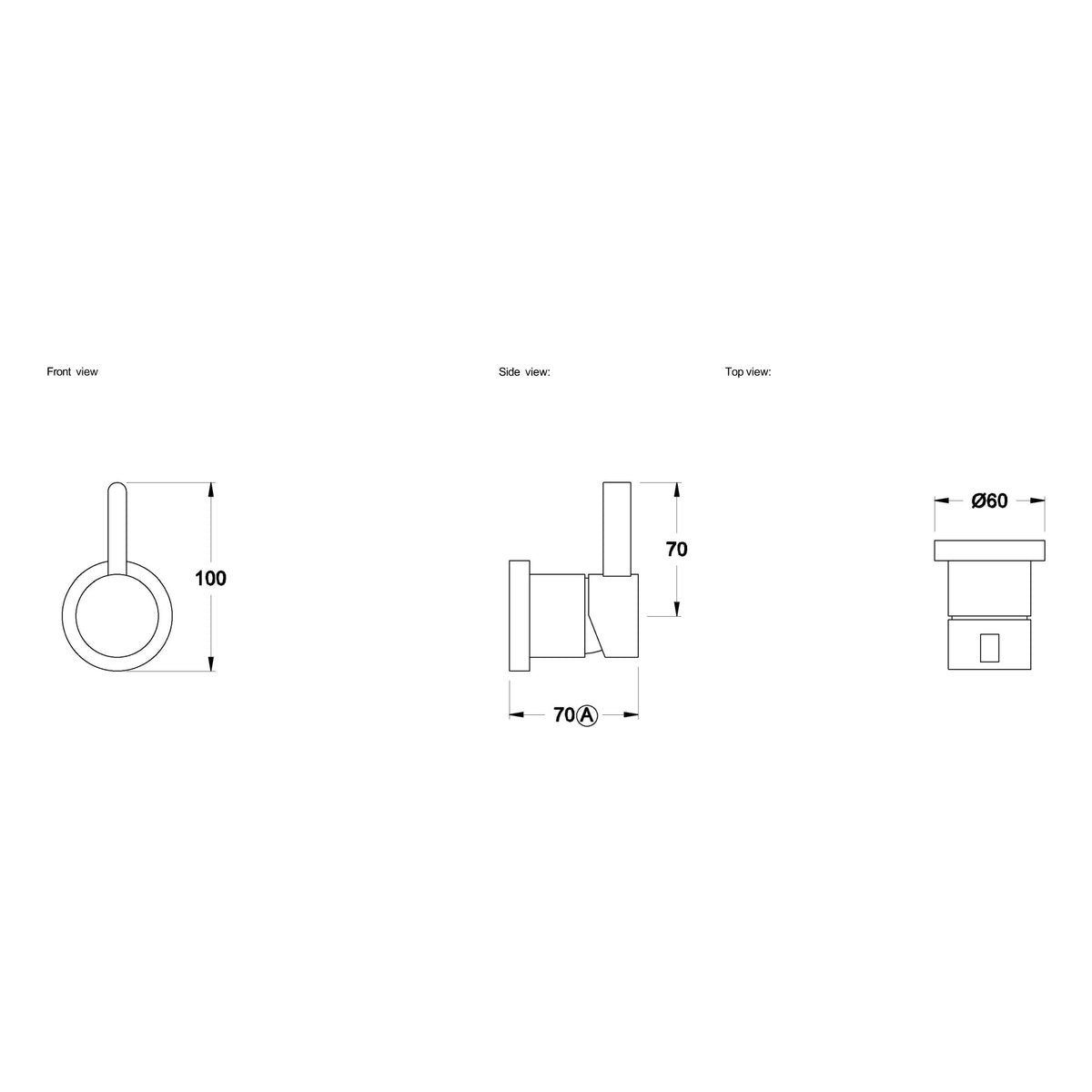 Brodware City Que Wall Mixer